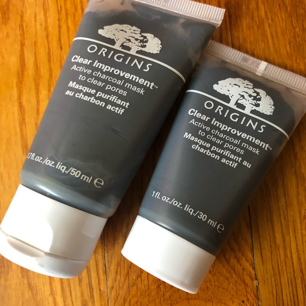 Origins clear improvement charcoal mask set